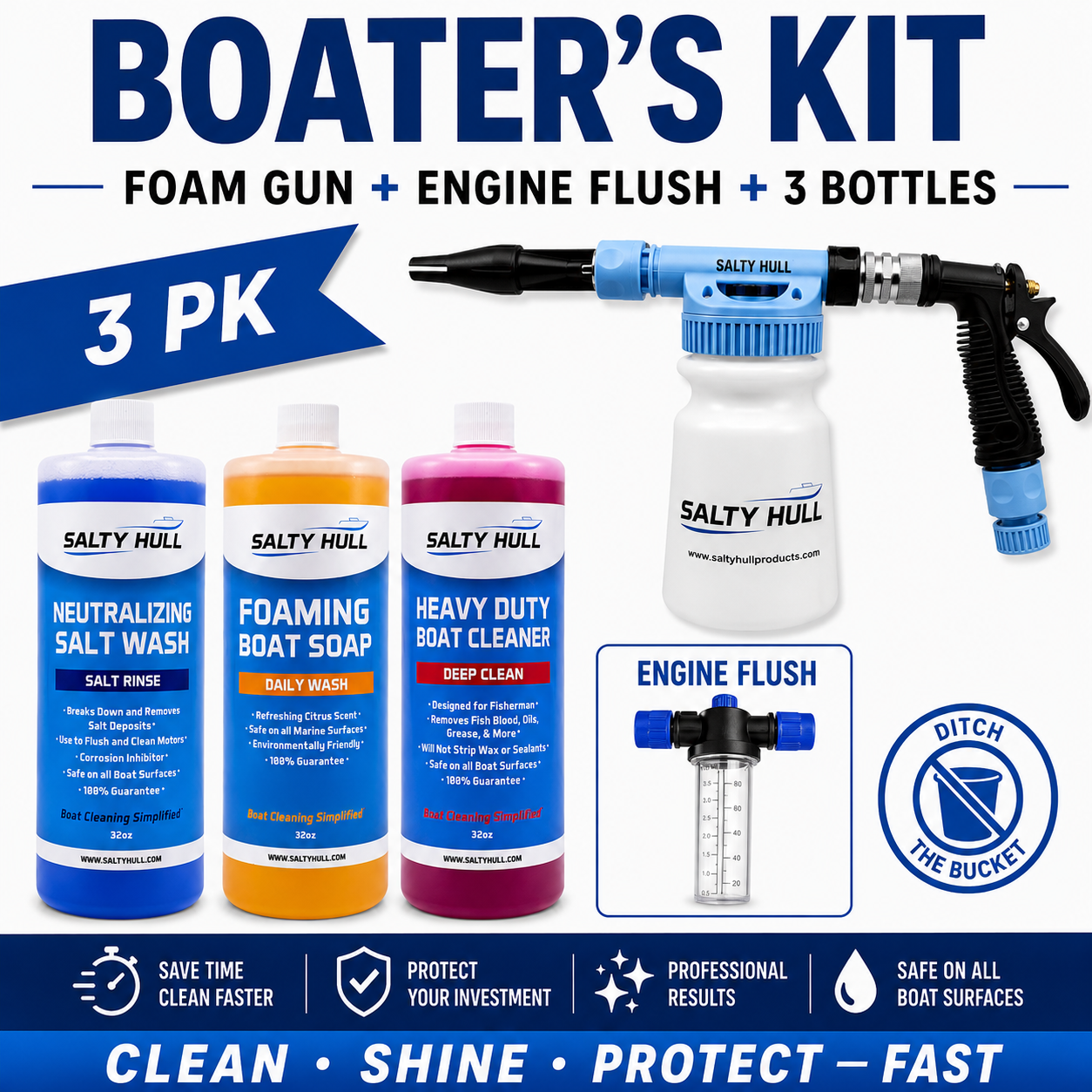 Boater’s Kit – Complete Boat Cleaning Starter Bundle