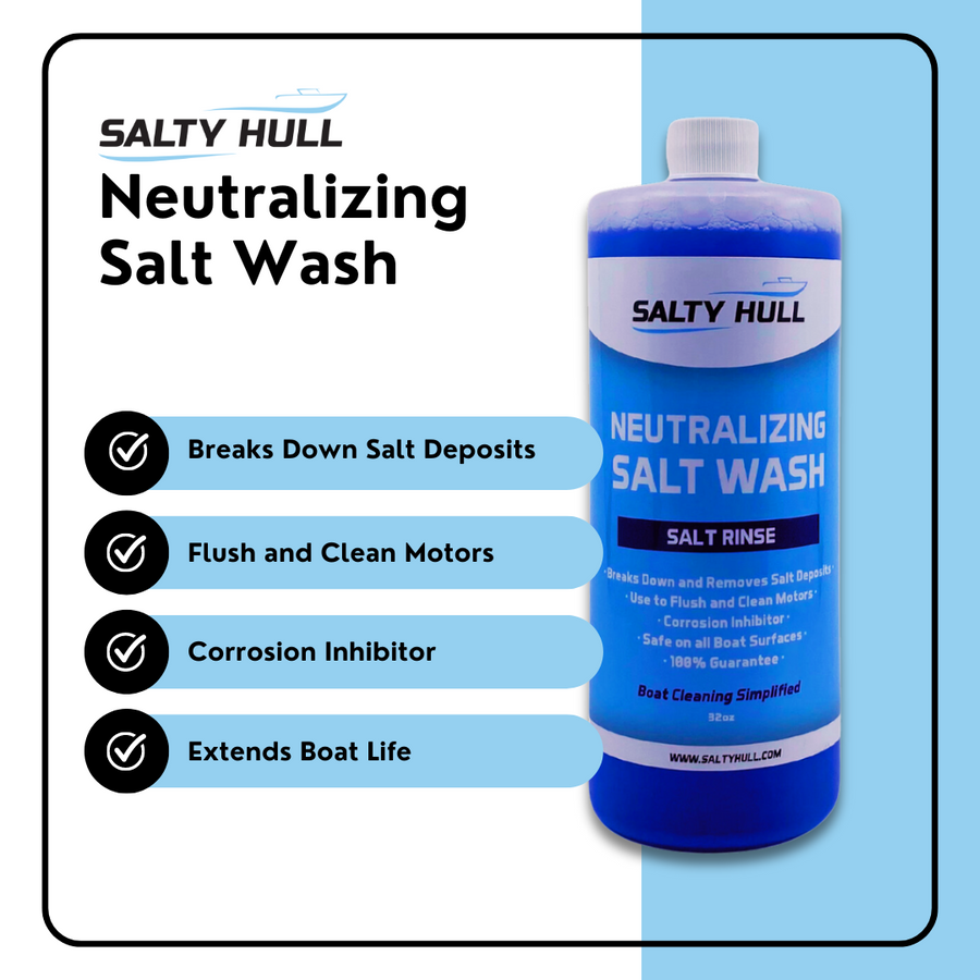 Salty Hull Salt Wash – Neutralize Salt & Protect Your Boat