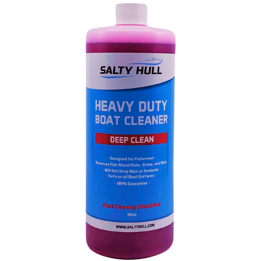 Salty Hull Heavy Duty Boat Cleaner – Tough on Grime, Gentle on Your Boat