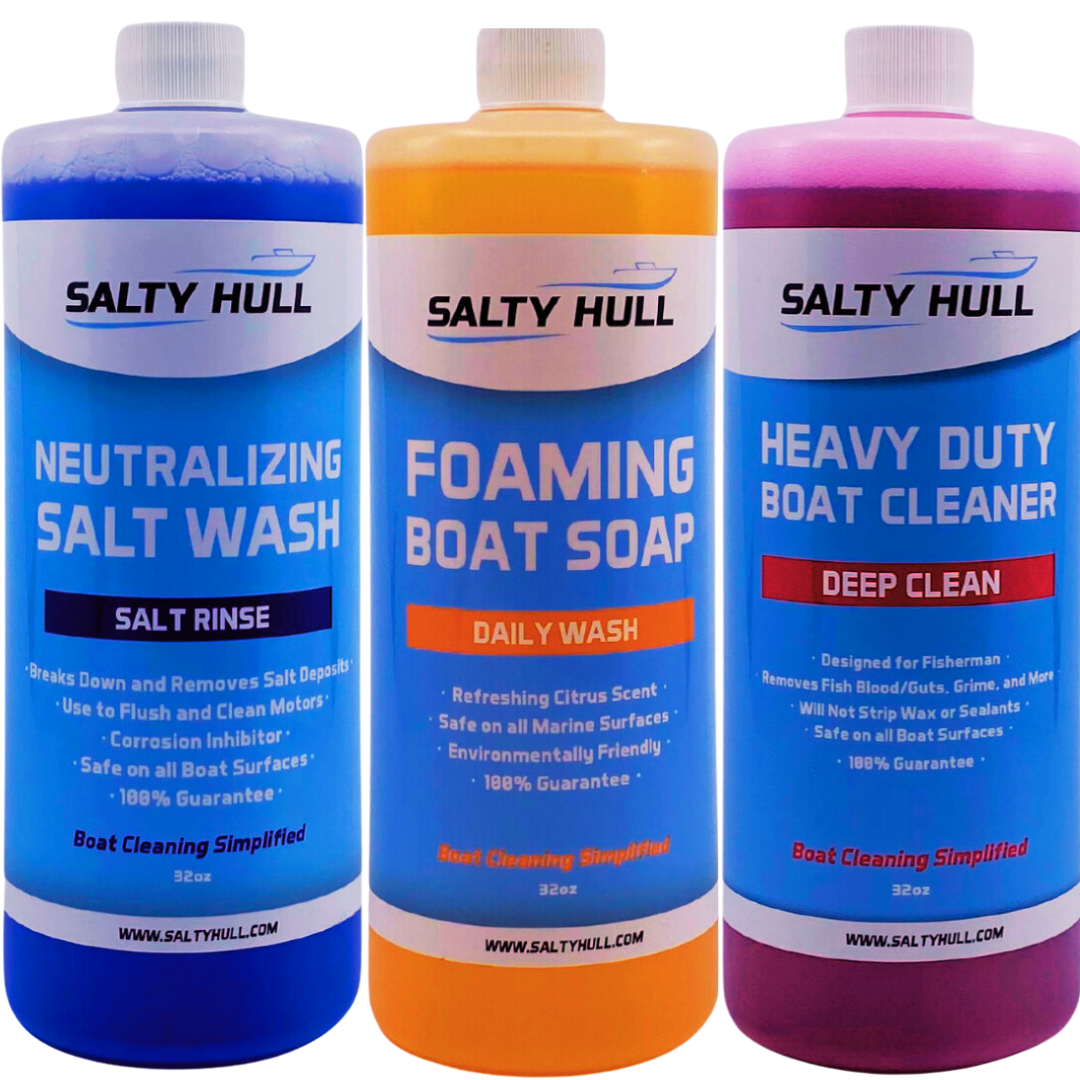 Salty Hull 3 Pack Cleaner Set