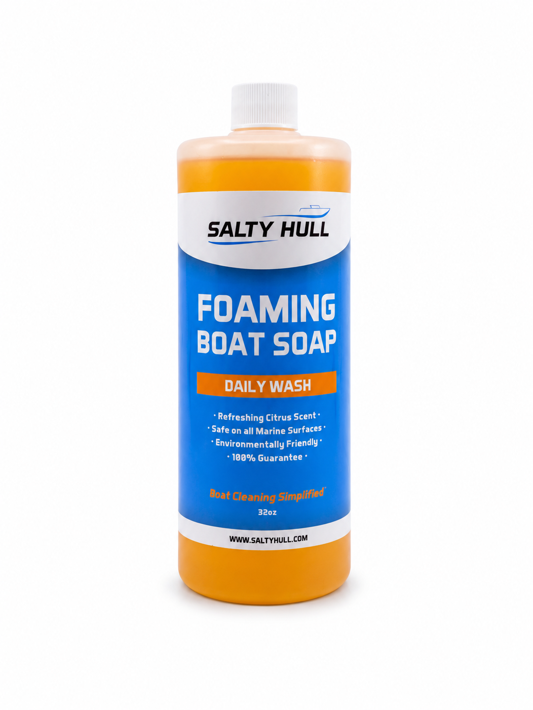 Salty Hull Foaming Boat Soap – The Best-Smelling Boat Soap on the Water