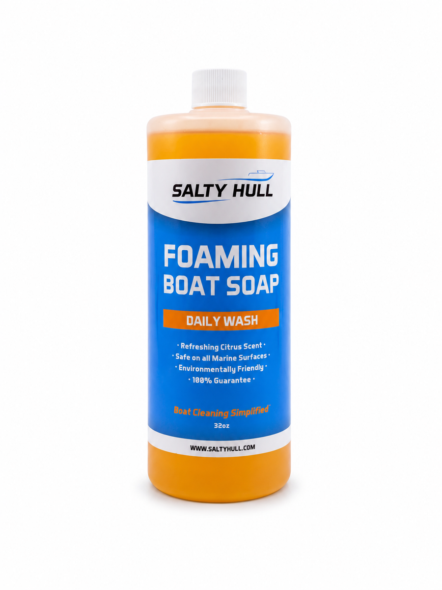 Salty Hull Foaming Boat Soap – The Best-Smelling Boat Soap on the Water