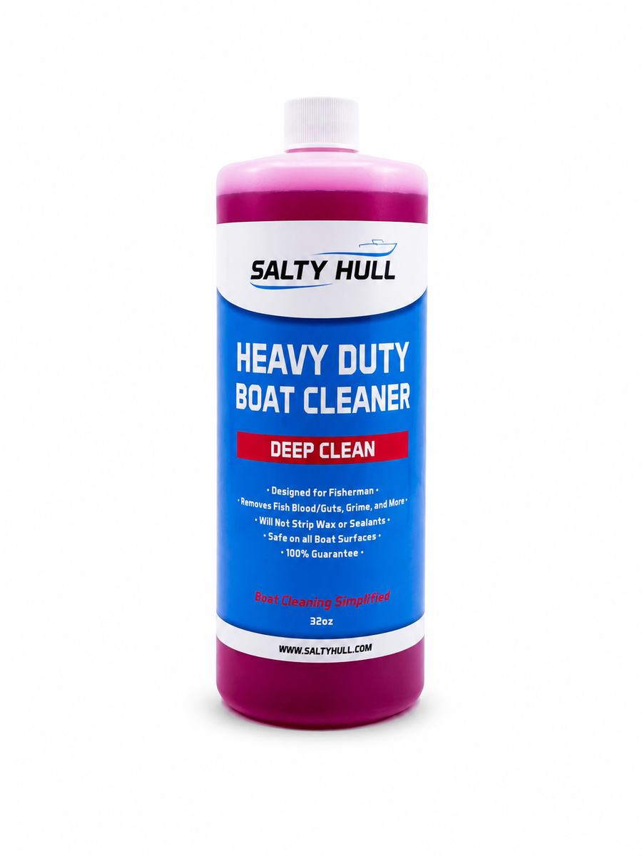 Salty Hull Heavy Duty Boat Cleaner – Tough on Grime, Gentle on Your Boat