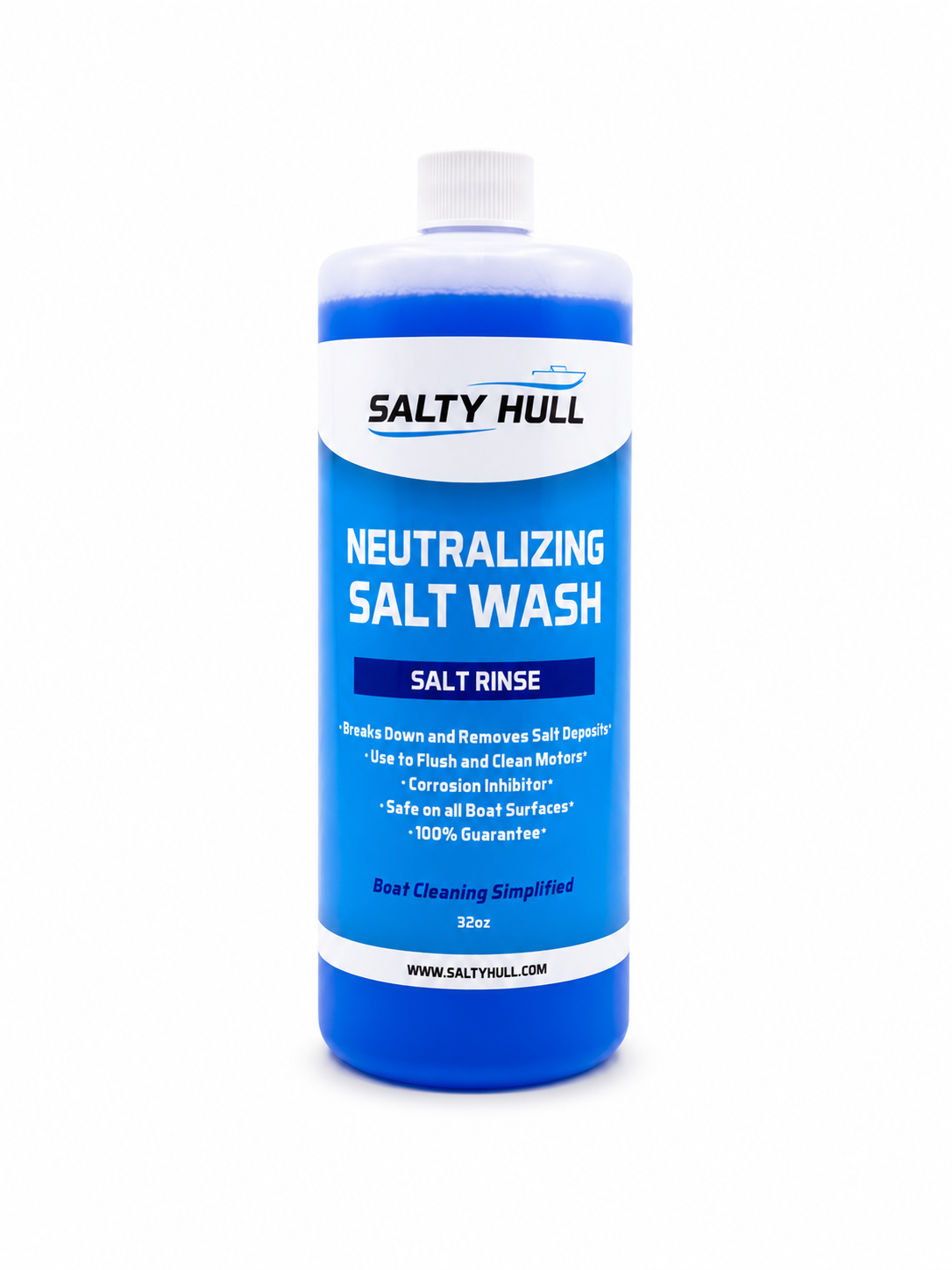 Salty Hull Salt Wash – Neutralize Salt & Protect Your Boat