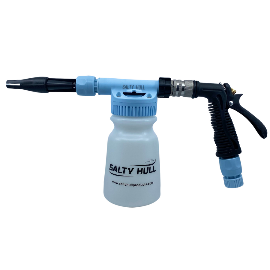 Salty Hull Stainless Steel Foam Gun – Highest Quality, Quick & Easy Boat Cleaning