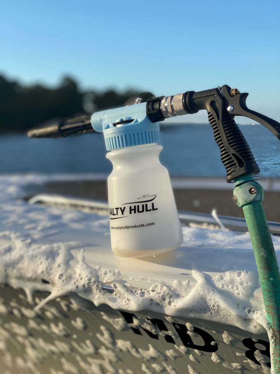 Salty Hull Stainless Steel Foam Gun – Highest Quality, Quick & Easy Boat Cleaning