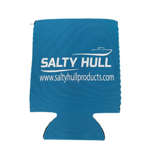 Salty Hull neoprene koozie