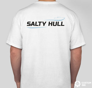 Salty Hull Port & Company Essential T‑shirt